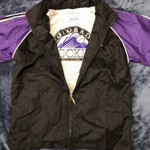 Colorado Rockies/ Seattle Mariners windbreakers